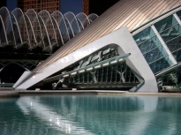 Cité des arts et des sciences. Architecture de Calatrava.
